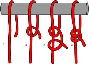 How to Tie Half Hitches
